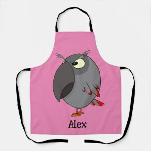African Grey Customisable Apron