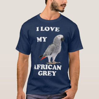 African Grey Parrot 26 T-Shirt
