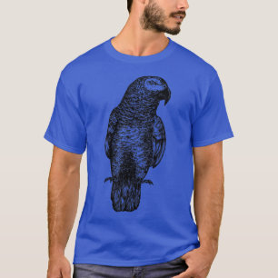 African Grey Parrot Bird T-Shirt
