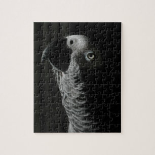 African Grey Parrot Jigsaw Puzzle