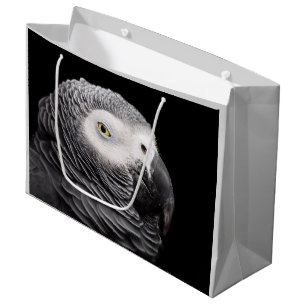 African Grey Parrot Large Gift Bag