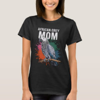 African Grey Parrot Mum Bird Lover Ornithologist