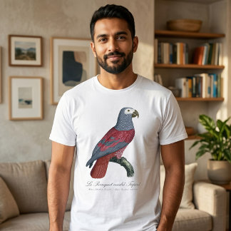 African Grey Parrot Red Factor Psittacus Erithacus T-Shirt