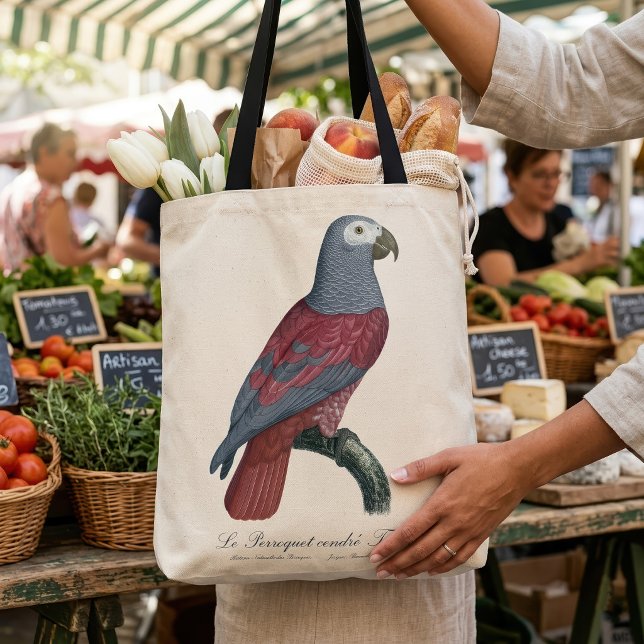 African Grey Parrot Red Factor Psittacus Erithacus Tote Bag (African Grey Parrot Red Factor Psittacus Erithacus. Tote Bag)