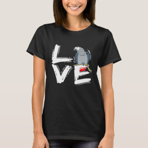 African Grey Parrot Womens Product Pet Parrot T-Shirt