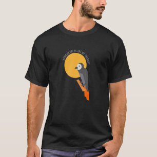African Grey Parrots As Therapy Ironic Saying Exot T-Shirt