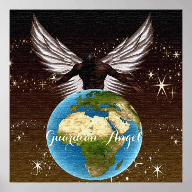 African Guardian Angel Poster (Front)