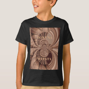 African Hakuna Matata Fractal Art Print/Graphic T-Shirt