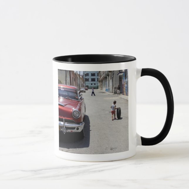 African Hamel district, Havana, Cuba, UNESCO Mug (Right)