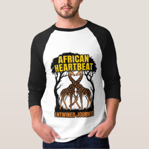 African Heartbeat Entwined Journeys T-Shirt