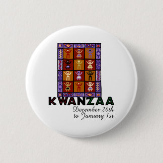 African Heritage 6 Cm Round Badge