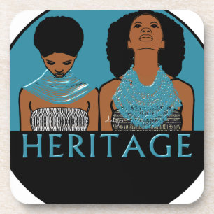 AFRICAN Heritage Coaster