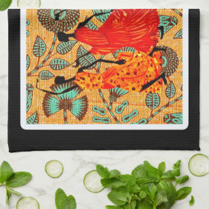 African Heritage Modern Design Tea Towel