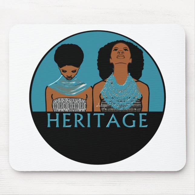 AFRICAN Heritage Mouse Pad (Front)
