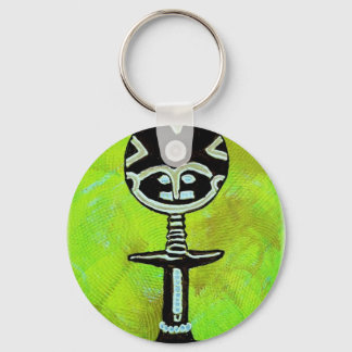 African icon: Akuaba (Ghana) Key Ring