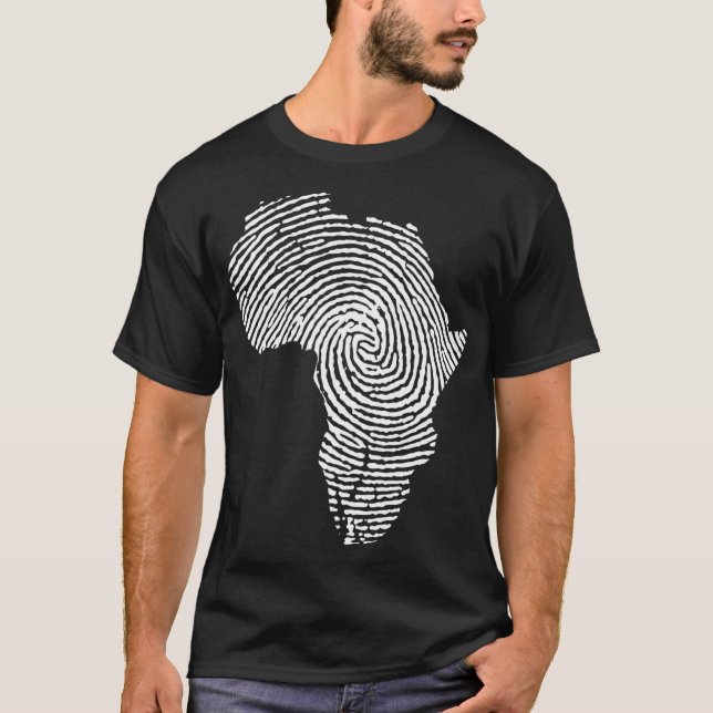 African Identity African American Pride Black Hist T-Shirt (Front)