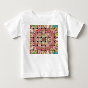 African-Inspired Art Print– Geometric Woven Design Baby T-Shirt