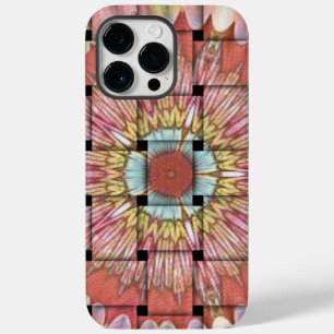 African-Inspired Art Print– Geometric Woven Design Case-Mate iPhone 14 Pro Max Case