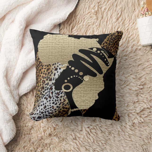  African-Inspired  Cushion (Blanket)