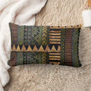 African-Inspired Lumbar Cushion