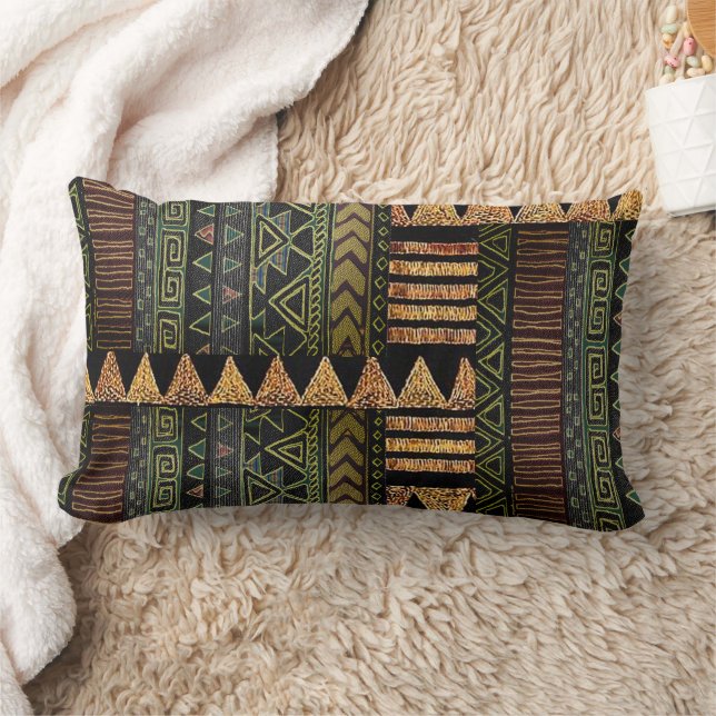 African-Inspired Lumbar Cushion (Blanket)