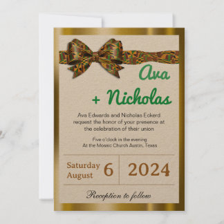 African Invitations Series