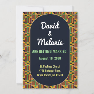 African Invitations Series