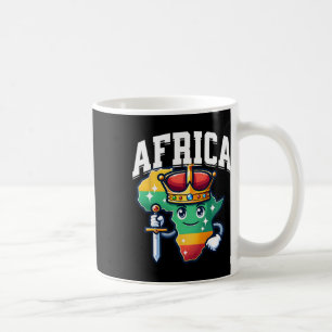 African King Queen Ancestry Black History Month Af Coffee Mug