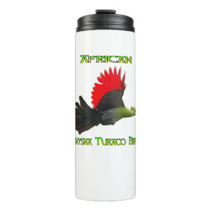 African Knysna Turaco Bird Thermal Tumbler