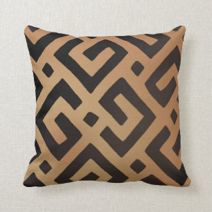 African Kuba Cloth 1 Cushion