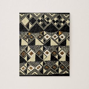 African Kuba Inspired Designs Jigsaw Puzzle