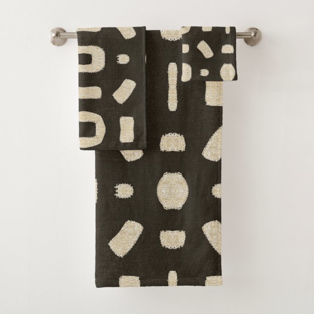 African Kuba Mud cloth (Insitu)