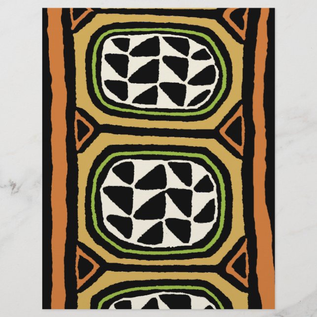 African Kuba Textile Design (Front)