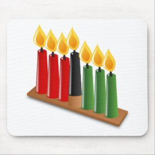 african kwanzaa mouse pad