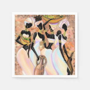 African Ladies Napkins