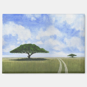 African Landscape Magnet