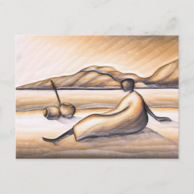 African Landscape Postcard (Front)