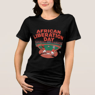 African Liberation Day Baseball Tribute Tri-Blend Shirt