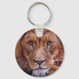 African Lion Key Ring