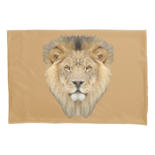 African Lion Pillowcase (Front)