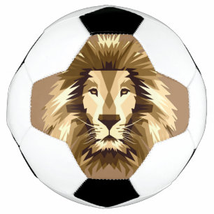 African Lion Soccer Ball