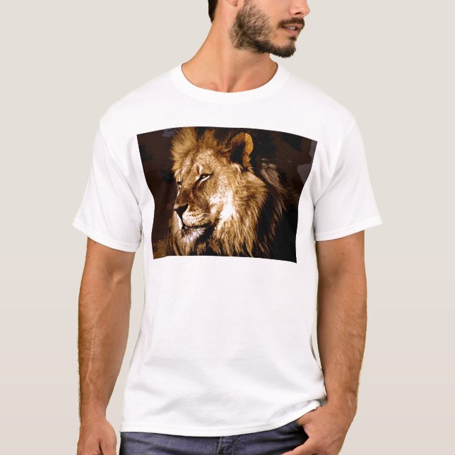 African Lion T-Shirt (Front)
