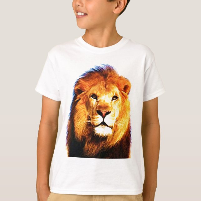 African Lion T-Shirt (Front)
