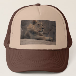African Lion Trucker Hat