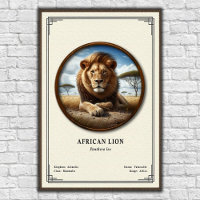 African Lion Zoology Series