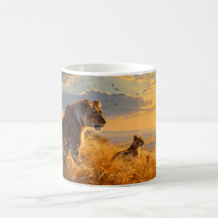 African Lioness Coffee Mug