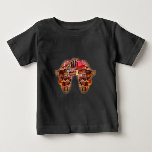 African Map: Celebrate the Season with Culture Baby T-Shirt