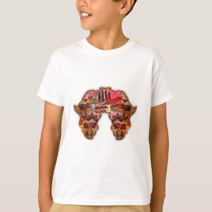 African Map: Celebrate the Season with Culture T-Shirt