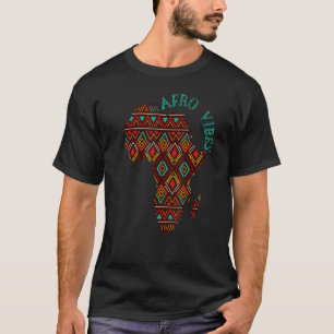 African Map Traditional Africa Design Cool Africa T-Shirt