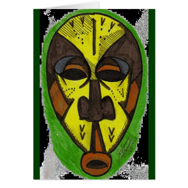 African Mask (Front)